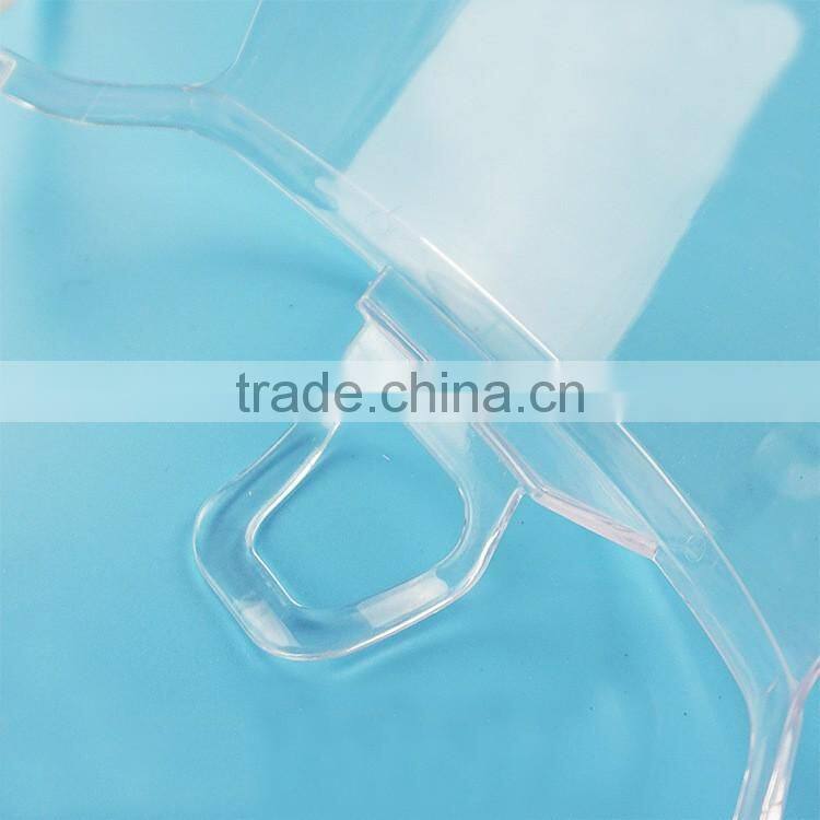 Factory hot sale over nose sanitary antibaterial clear transparent plastic smile face mask for food service in restaurant