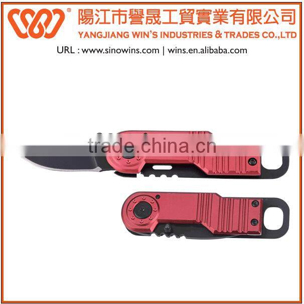 Safety Stainless Steel Tactical Folding Knife, Survival Knife, Camping Knife