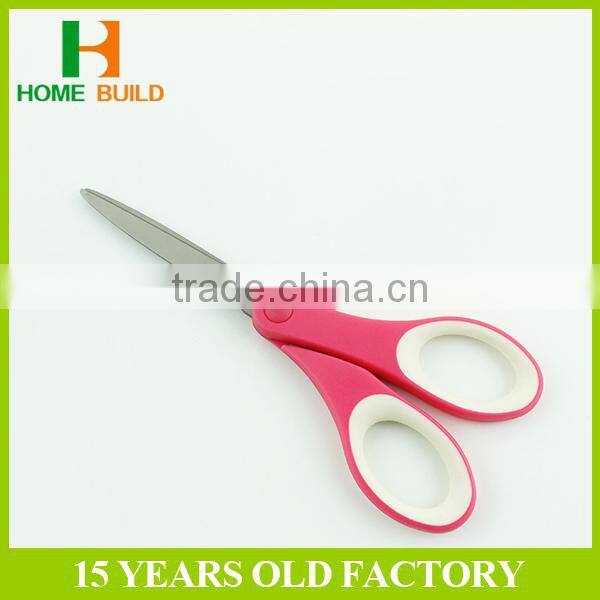 Factory price HB-S7100 Soft Handle Paper cutting Scissors