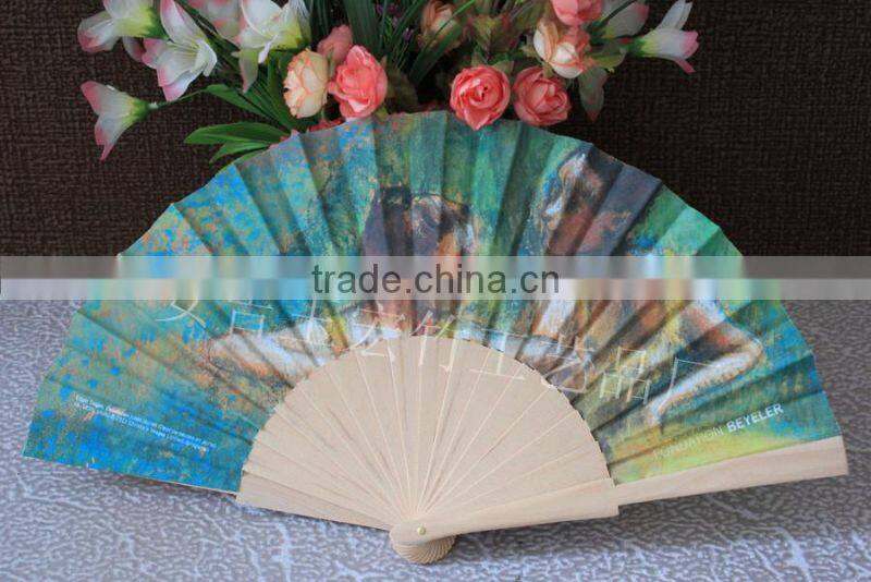 Customized Spanish wood fan