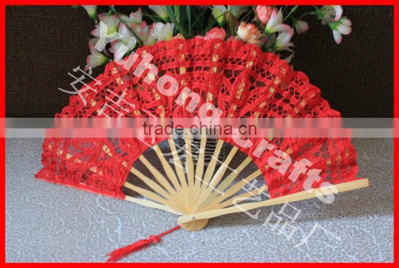 High-grade wedding ladies foldable fan