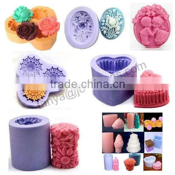 3D beautiful lady handmade silicone soap molds