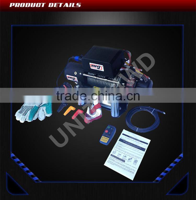Alibaba China 4x4 Wholesaler Popular Waterproof Wireless control Electric Winch 4x4 accessory
