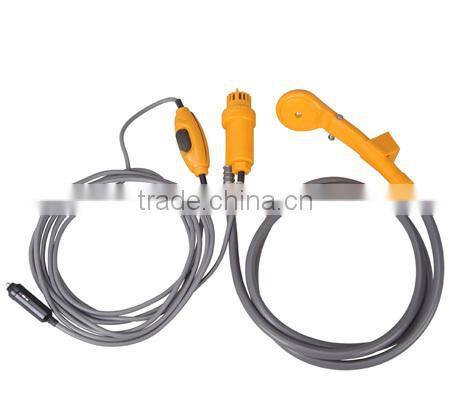 4x4/4wd/ offroad 12v DC portable Automobile shower set Car plug camping shower set