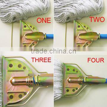 Marine Wholesale Spring Clamp Dust Cotton Floor Easy Cleaning Mops
