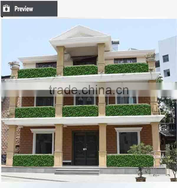 Green turf living green wall vertical garden artificial green wall for outside building