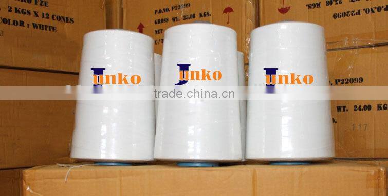 20s/6 100% Polyester Silicone Treated Bag Closing Thread 4 kg