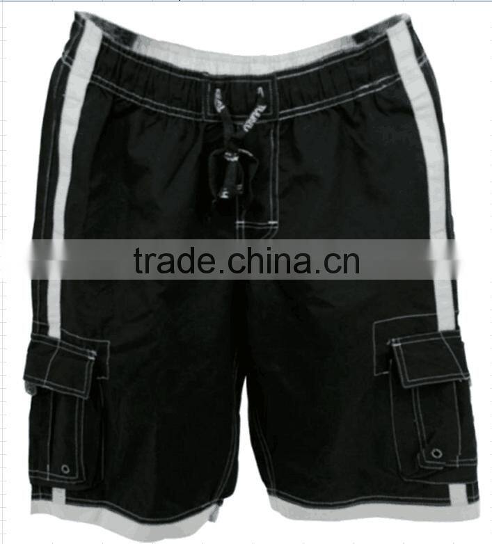 Fashion mens stock walking cargo shorts