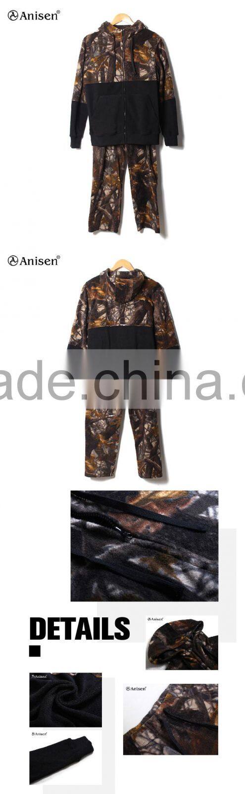 manufacturer factory custom running men sprot suit sweatshirt