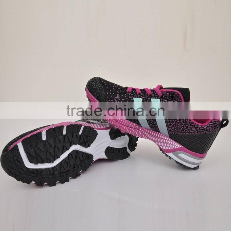 New man comfort running shoe breathable sports shoe china factory