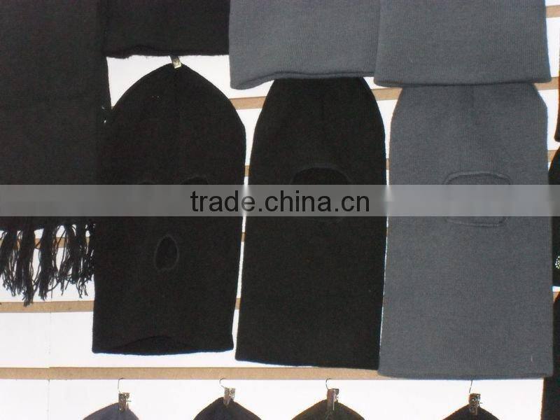 acrylic knitted beanie hat