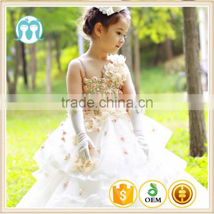 2015 wholesale Cheap Clothes One Piece Kids Party Dress