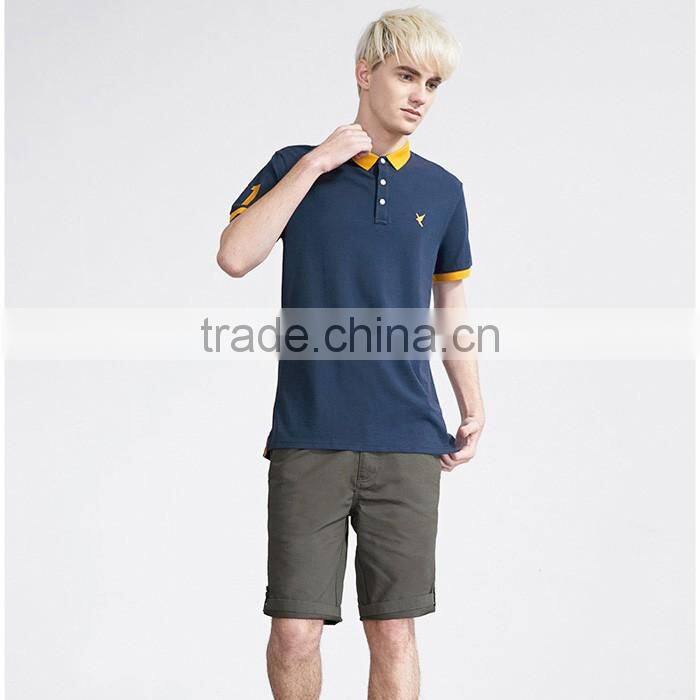 Wholesale classic printed cheap uniform polo shirts