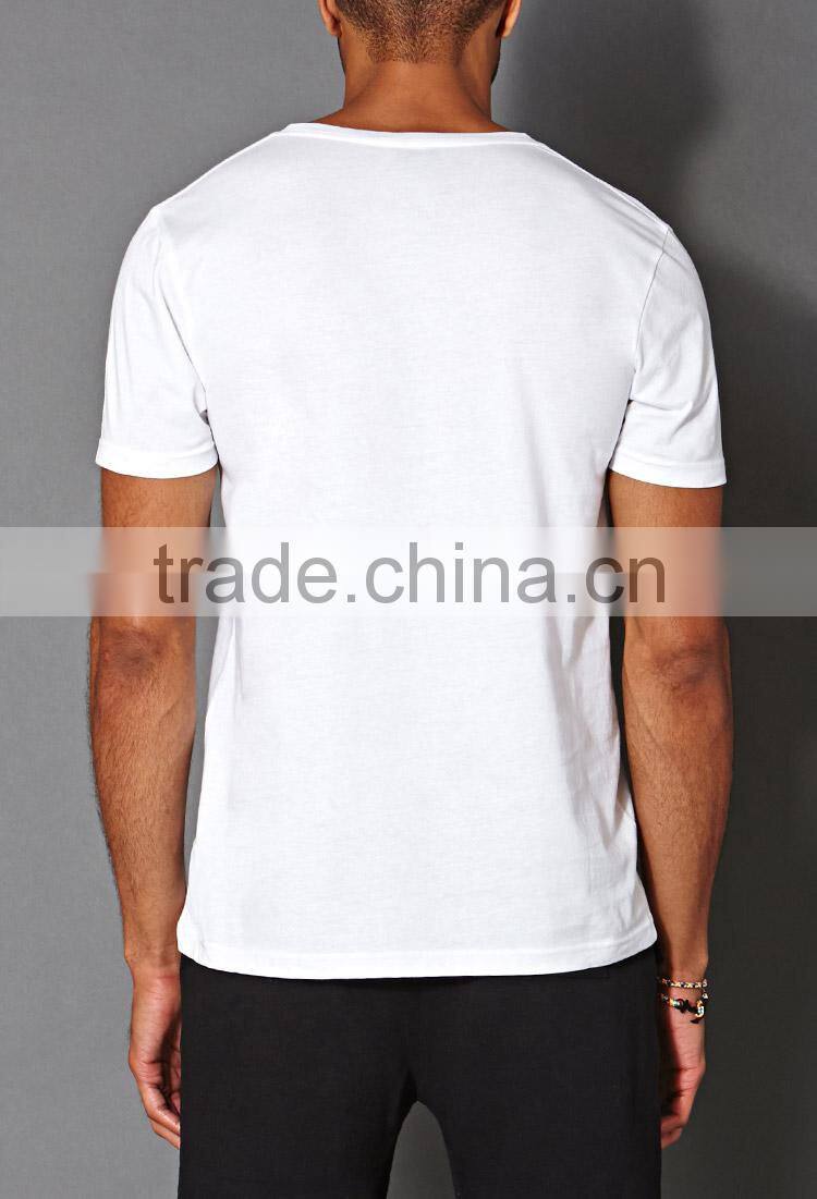 mens custom keith haring cross finger printed tshirts