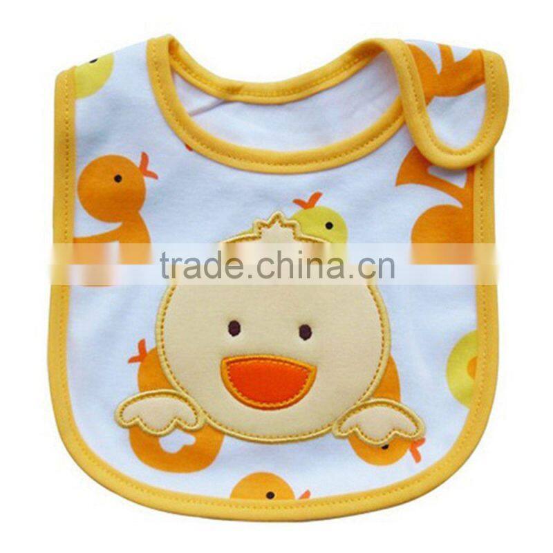 Custom embroidered baby bandana bibs