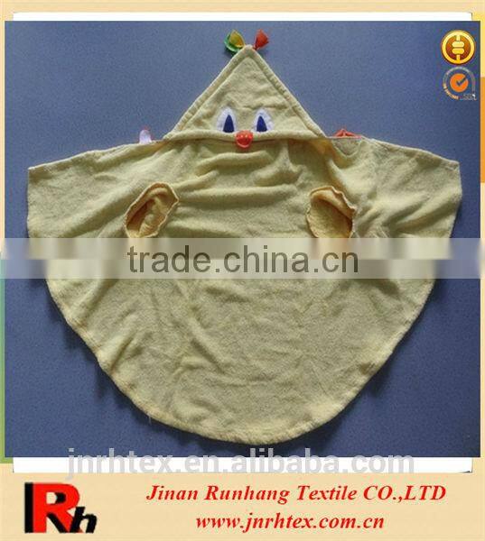 100% cotton custom children hooded bathrobe