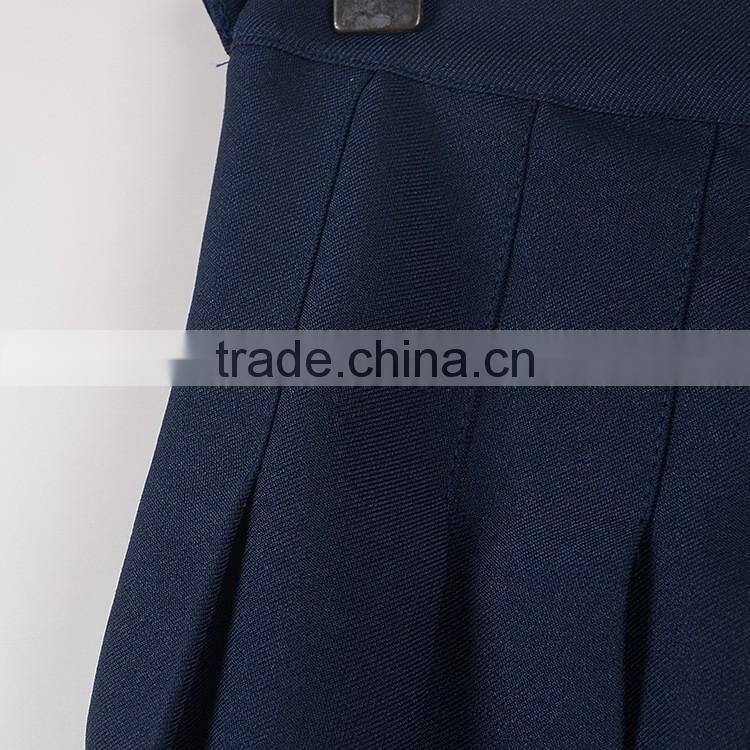 new design college high school children uniform skirt