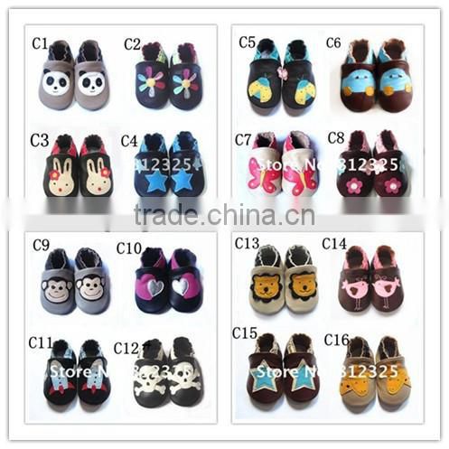 leather warm winter indoor slipper