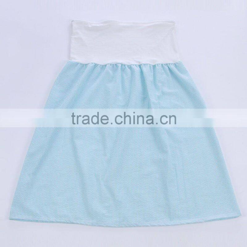 Monogrammed Seersucker Cover Up