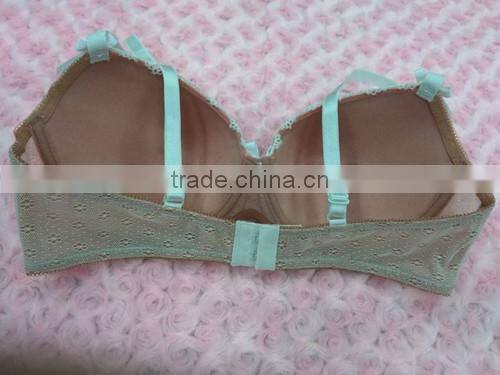 Europe lady sexy gathered lingerie bra sets lace bandage bra sets