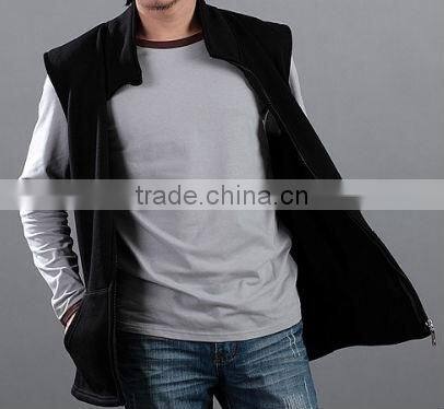 Wholesale Fleece Vest Coat For Men Fashionable Clothes