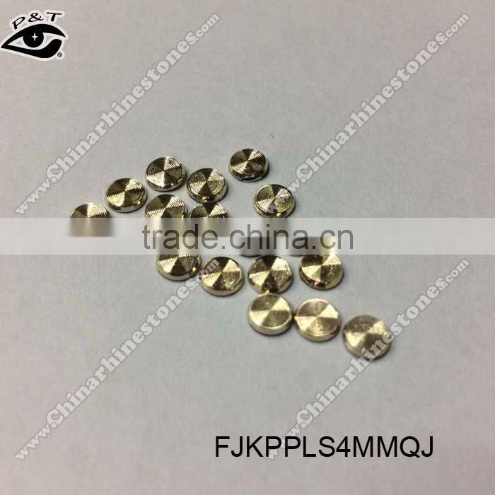 Laser Nailhead Checked Nailhead Hot fix Nailhead Iron On Metal Studs