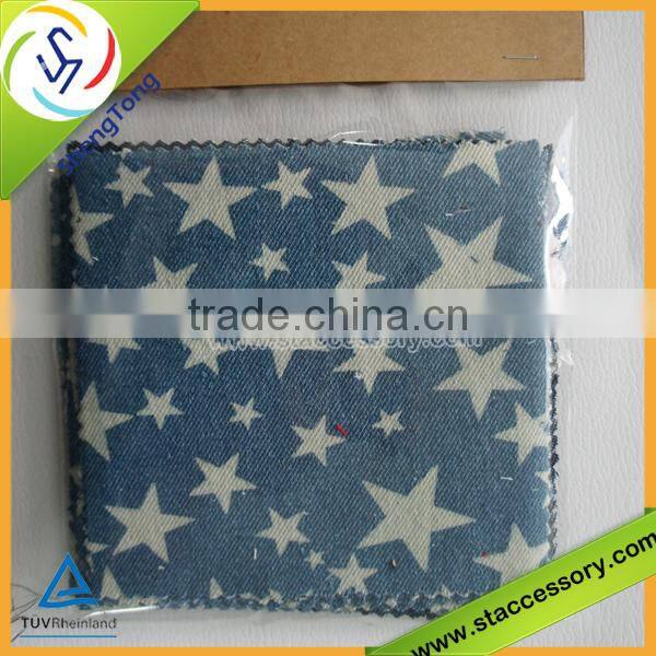 High quality colored denim fabric/printed denim fabric/cheap denim fabric