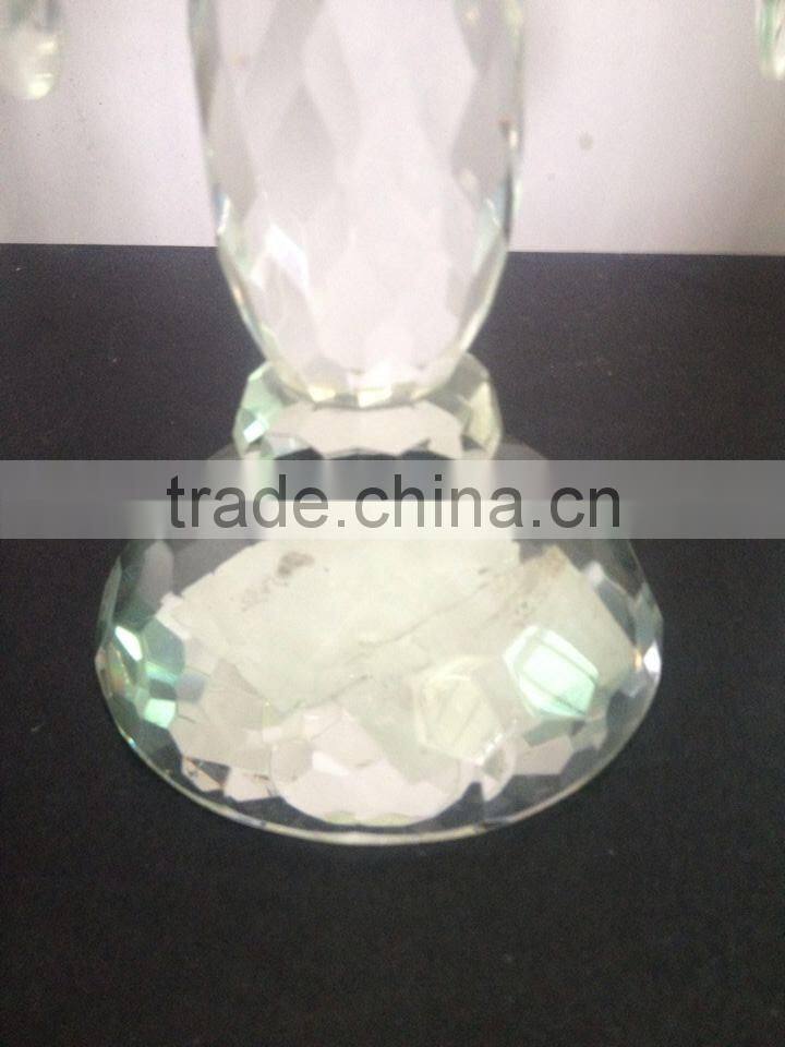 wholesale crystal candle holder for centerpieces wedding