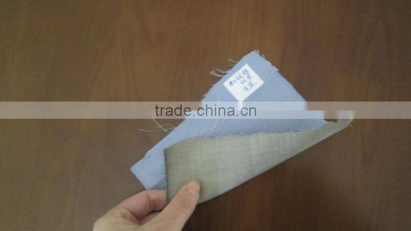 042 radiation protective stainless steel fiber fabric conducitve fabric