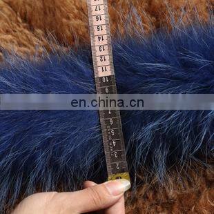Lantian Fur Top Quality Genuine Raccoon Fur Trim For Hood and Garment