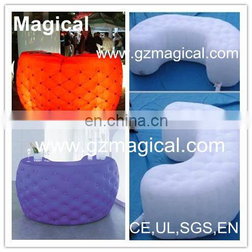 Lighting LED inflatable bar/ outdoor bar/ inflatable trade bar