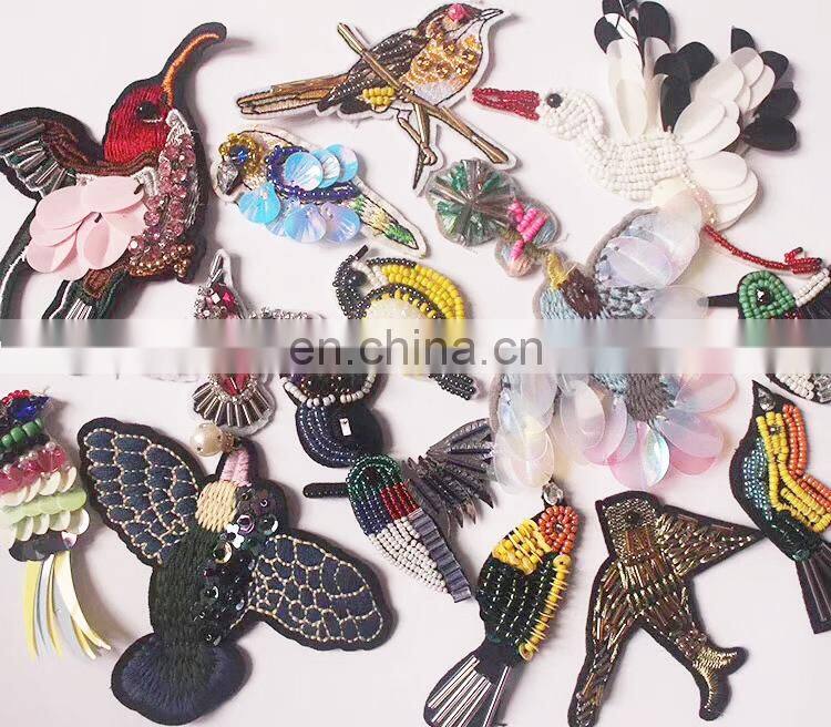 2017 Rhinestone/beads/pearl Handmade Applique