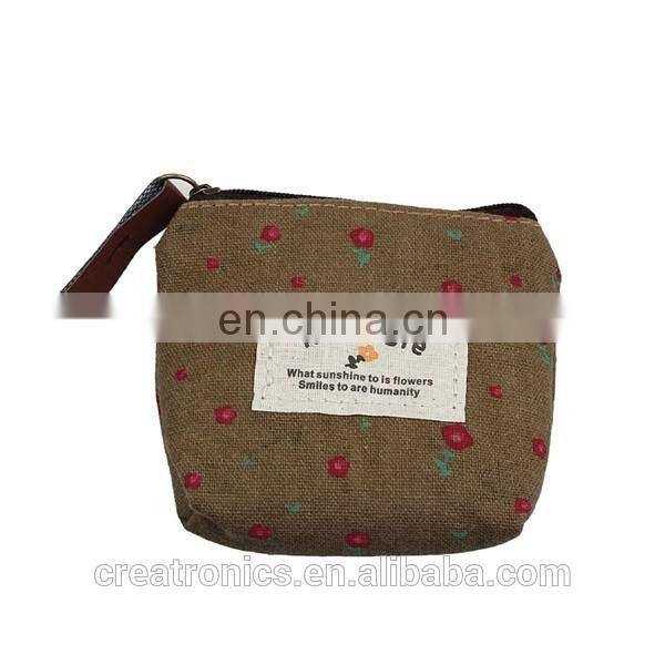 CR Ladies Cheapest Classic Retro Small Change Coin Purse Little Key Car Pouch Money Bag,Girl's Mini Short Coin Holder Wallet