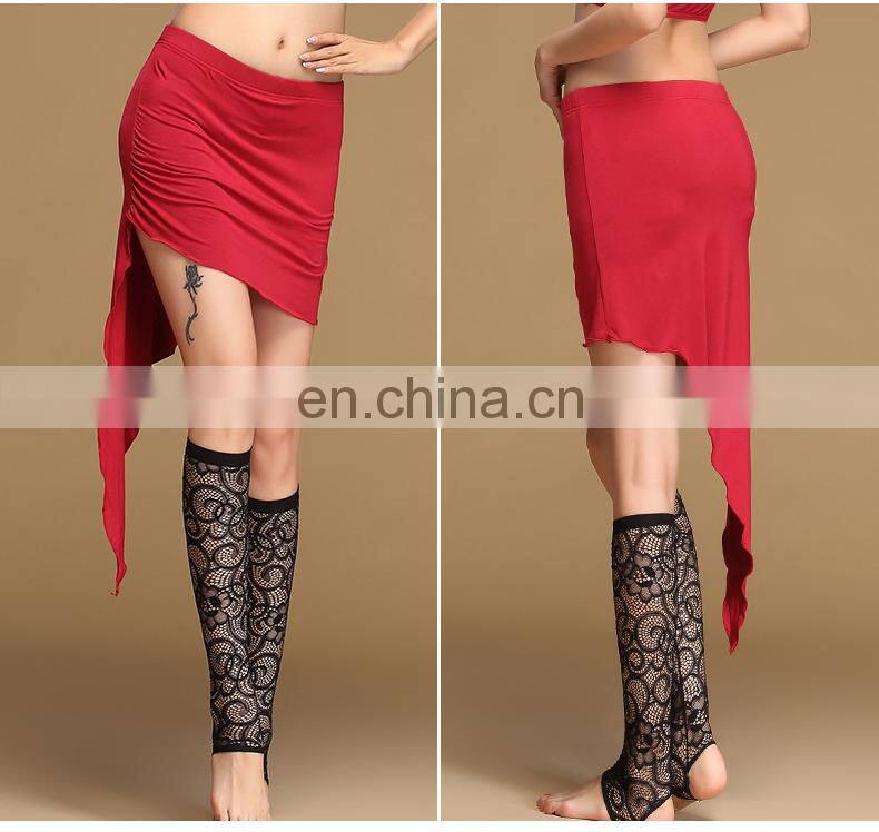 Q-6060 Modal new design japan belly dance skirt