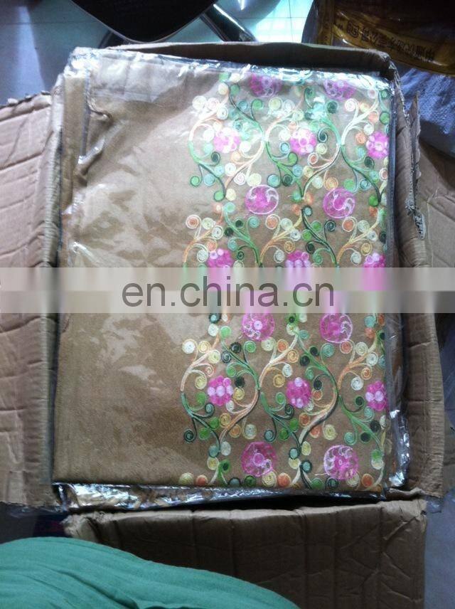 flower embroider scarf 1700*70cm lady's scarf woman shawl
