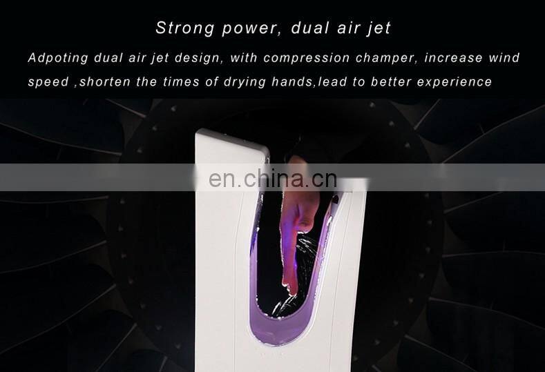 High Quality Fast Drying Hot Air Hand Dryers For Clean Room