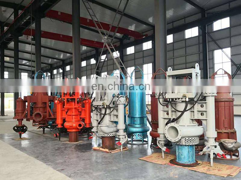 submersible dredge pump hydraulic excavator