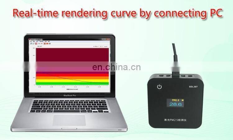 SDL607 Mini Laser scattering high precision PM2.5 PM10 monitor