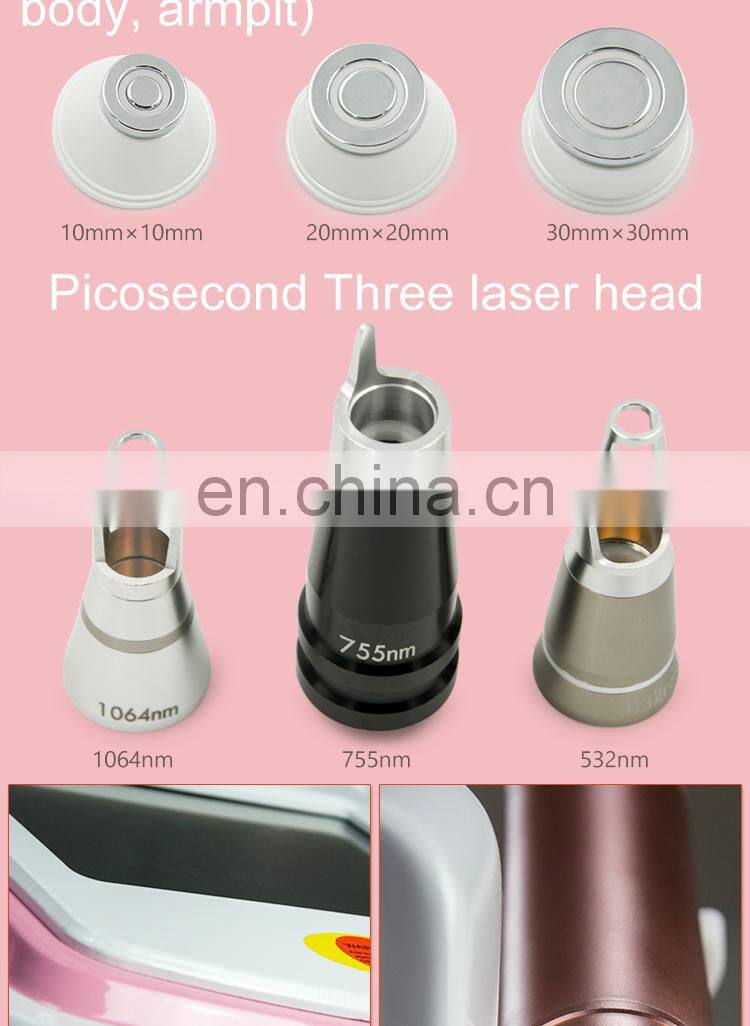 3 in 1 Picosecond laser IPL  laser hair removal machine