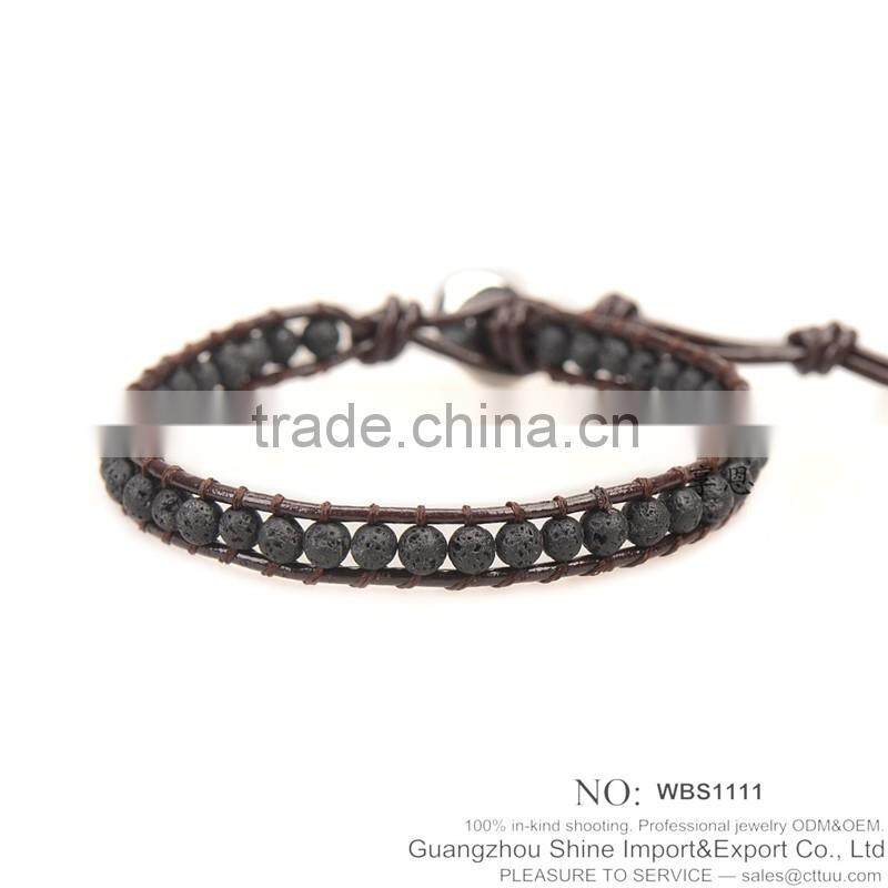 Fashion lava stone bracelets for women world best brcelets XE09-0115