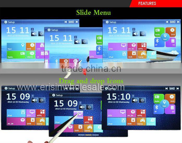 Erisin ES7051M 7" Win8 UI Auto Radio 2 Din Car Audio with GPS