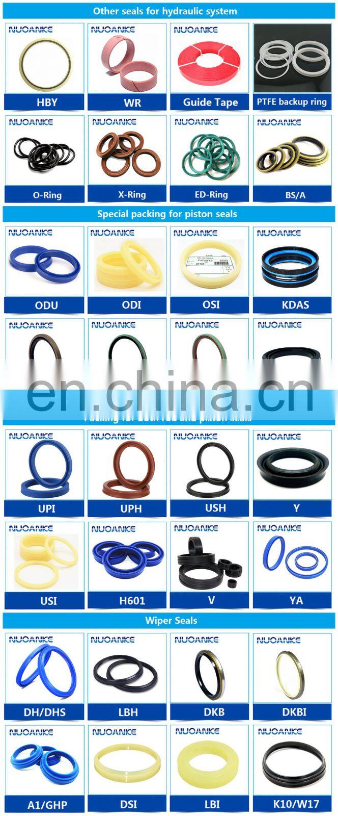 HNBR Silicone NBR FKM Hydraulic Jack Seal O Ring O Ring For High Temperature