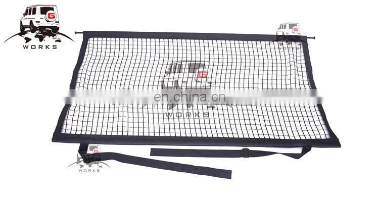 W463 dog net fit for G-class W463 all year nylon rope G-class rear isolation net