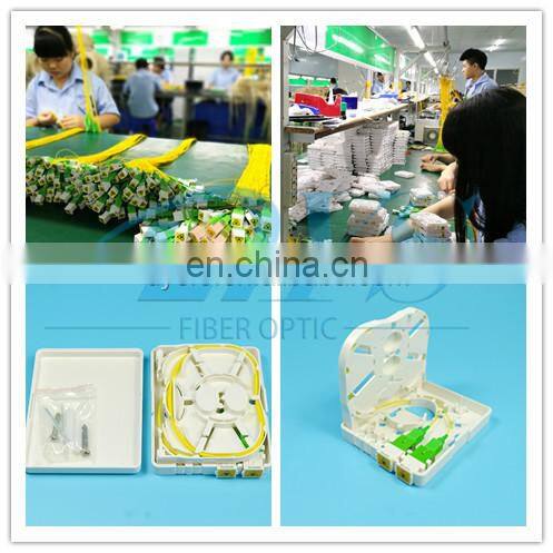 FTTH-006 2port fiber optic wall mount mini ftth termination box