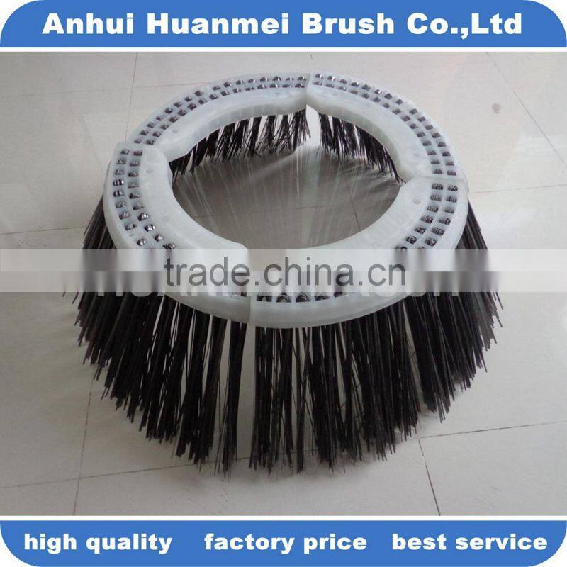 steel wire gutter brush for road sweeper