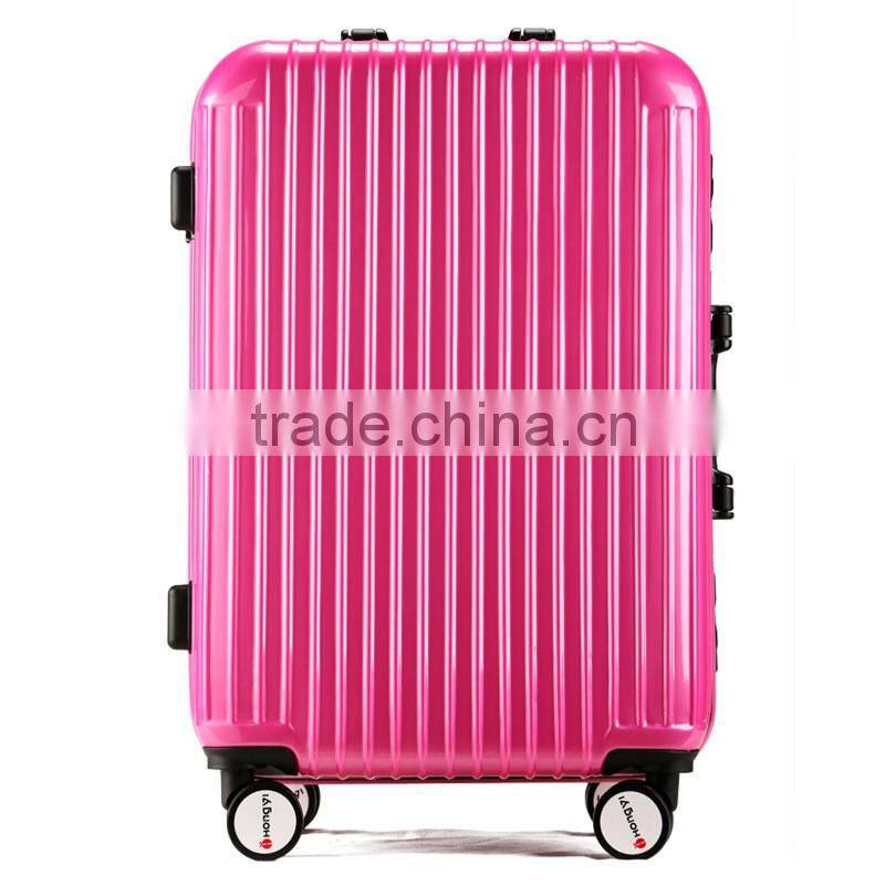 aluninium abs/pc trolley travel luggage set 20" 24" 28"