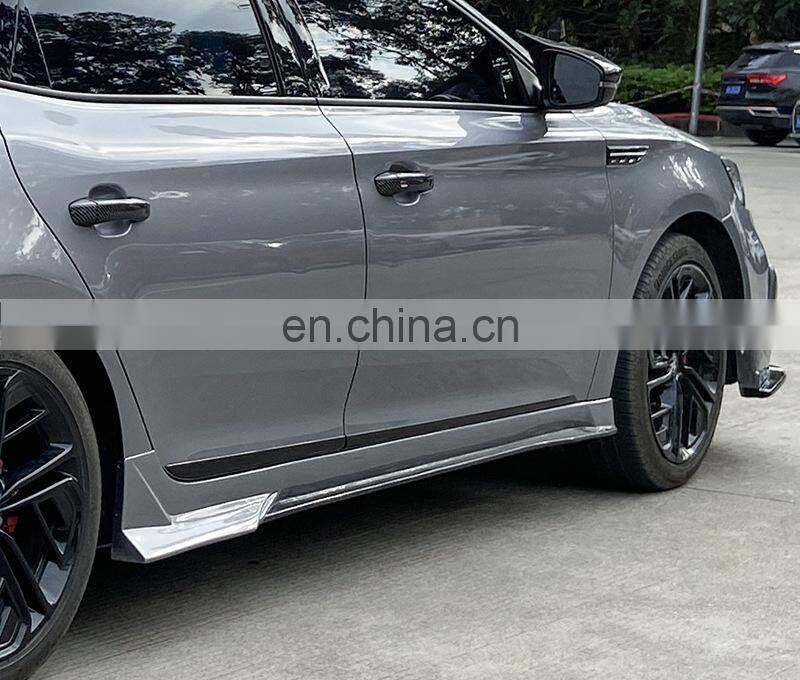 Runde Car Modification PP Material Front Lip Rear Lip Side Skirt Suitable For 2020-2021Third Generation Morris Garages 6 Body Kit