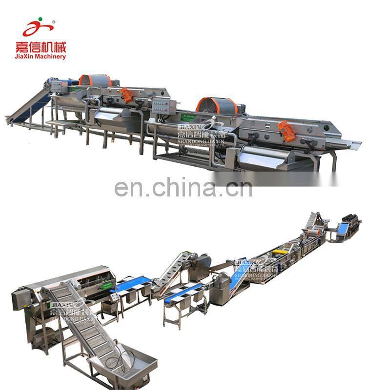 Hot sale mushroom washing cutting processing line