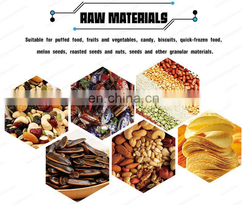 Multifunctional Electronic scale packaging machine for Walnut washing powder Potato chip factory price