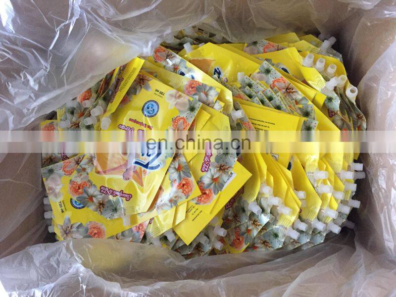 custom made 30ml small plastic cosmetic foil sachet sample packaging